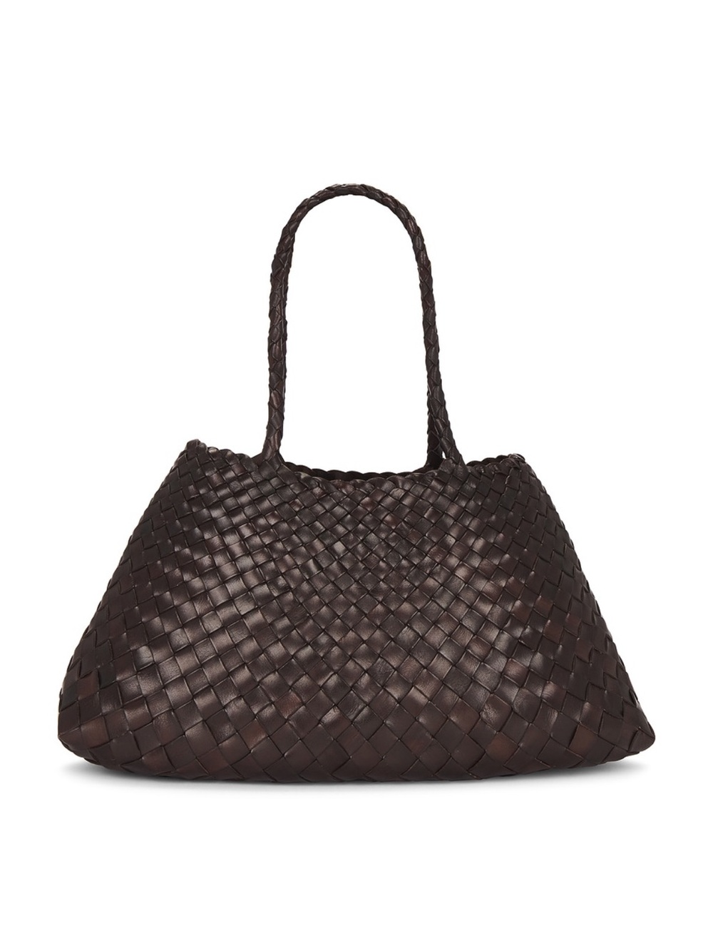 Dragon Diffusion Woven Tote Bag - Dark Brown